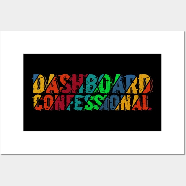 vintage color Dashboard Confessional Wall Art by Rada.cgi